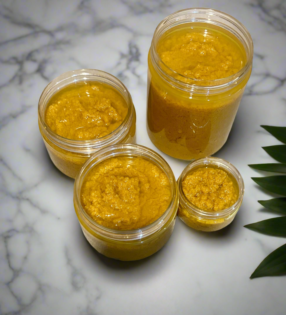 Turmeric Lemon & Kojic Acid sugar scrub