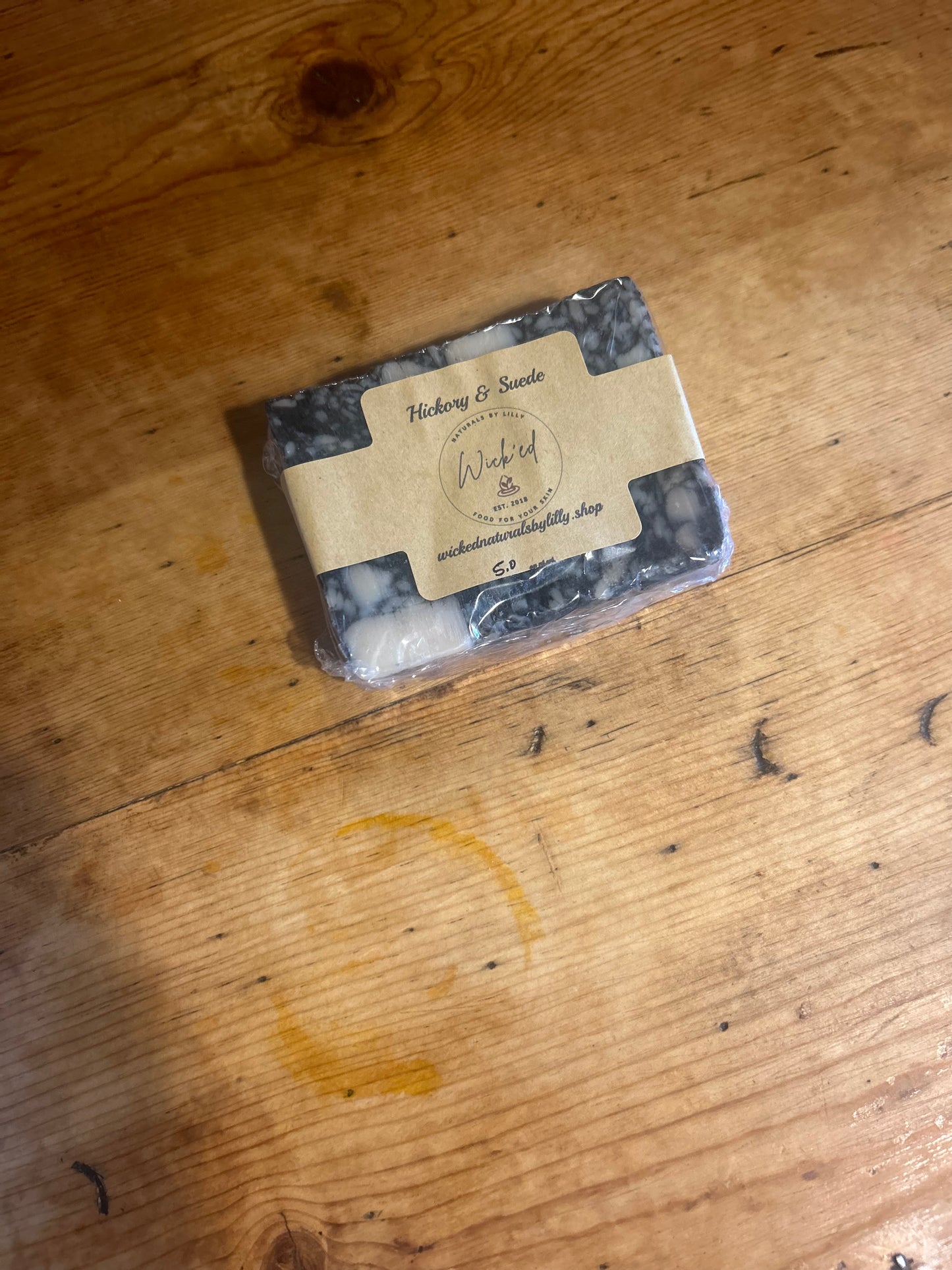 Hickory & Suede soap